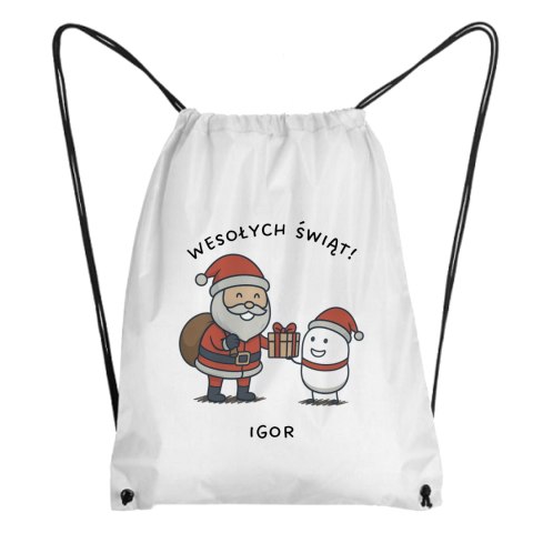 Worek Prezent od Mikołaja z dowolnym imieniem