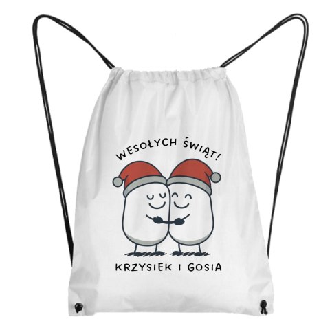 Worek Świąteczne przytulanie z dowolnym imieniem