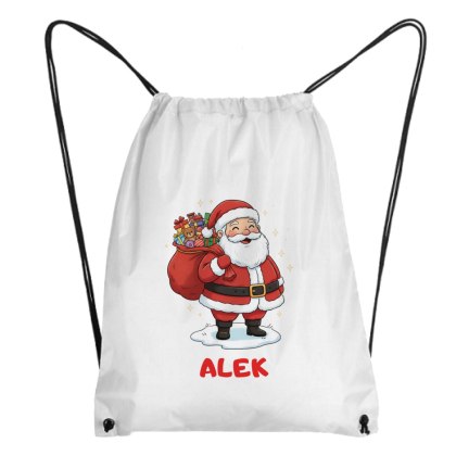 Worek Święty Mikołaj z dowolnym imieniem