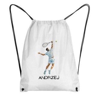 Worek Tenisista z dowolnym imieniem