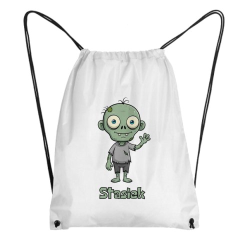Worek Uroczy zombie Halloween z dowolnym imieniem