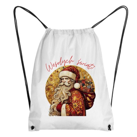 Worek Vintage Mikołaj Wesołych Świąt