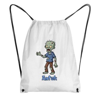Worek Zombie Halloween z dowolnym imieniem