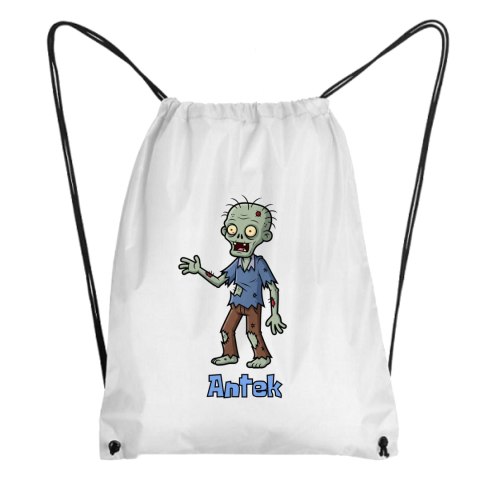 Worek Zombie Halloween z dowolnym imieniem