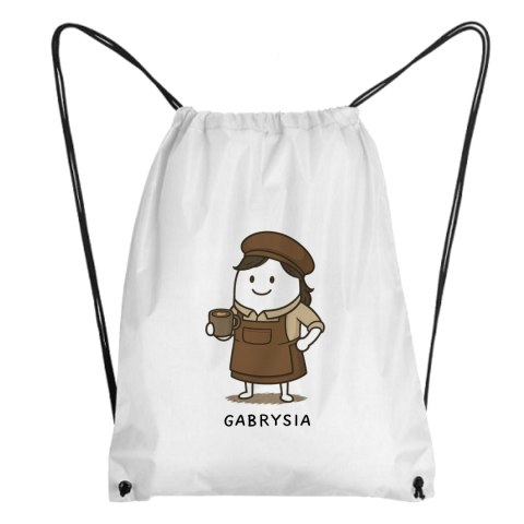 Worek dla baristki z dowolnym imieniem