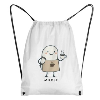 Worek dla baristy z dowolnym imieniem