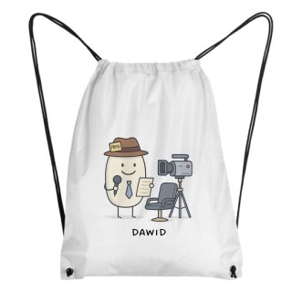 Worek dla dziennikarza z dowolnym imieniem