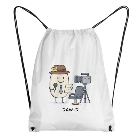 Worek dla dziennikarza z dowolnym imieniem