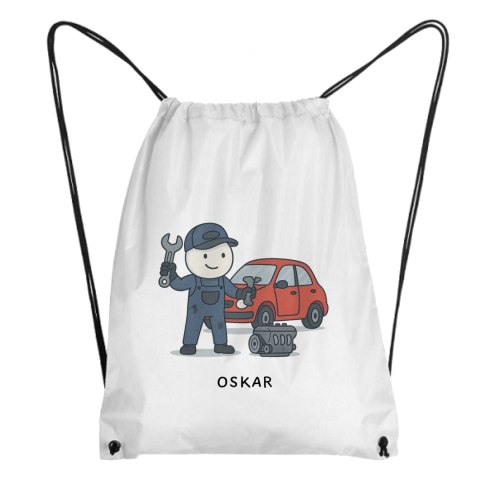 Worek dla mechanika z dowolnym imieniem