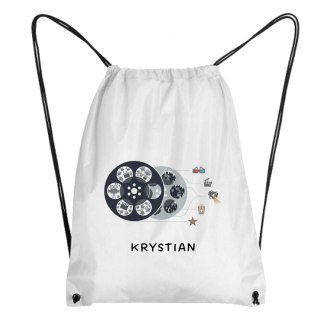 Worek dla miłośnika kina z dowolnym imieniem