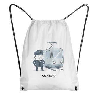 Worek dla motorniczego z dowolnym imieniem