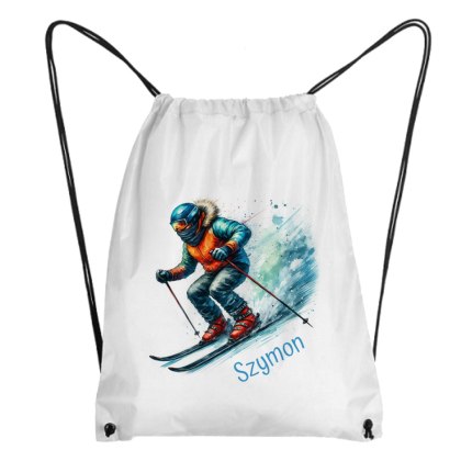 Worek dla narciarza z dowolnym imieniem