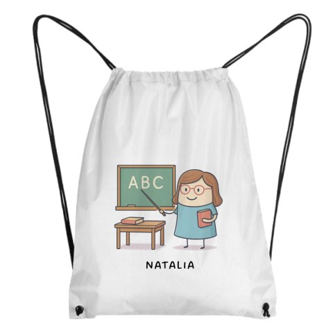 Worek dla nauczycielki z dowolnym imieniem