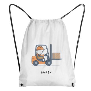 Worek dla operatora wózka widłowego z dowolnym imieniem
