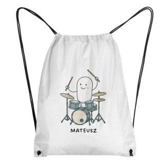 Worek dla perkusisty z dowolnym imieniem