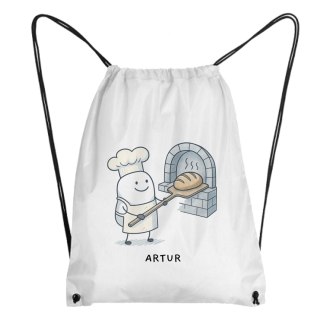 Worek dla piekarza z dowolnym imieniem