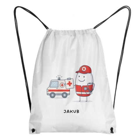 Worek dla ratownika medycznego z dowolnym imieniem