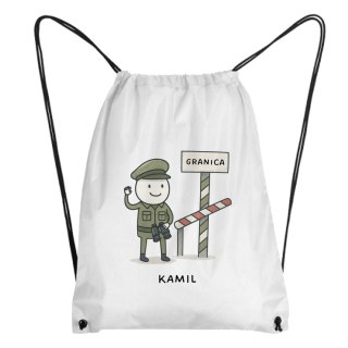 Worek dla strażnika granicznego z dowolnym imieniem