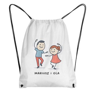 Worek dla tancerzy z dowolnym imieniem