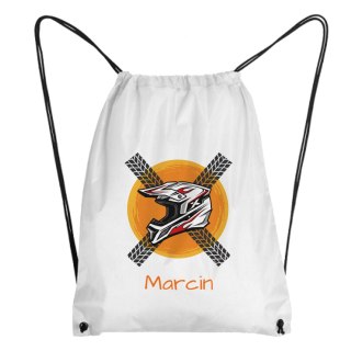 Worek fana Motocross enduro z dowolnym imieniem