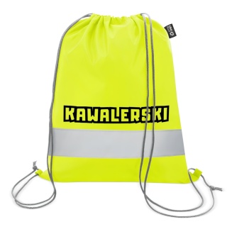 Worek odblaskowy żółty na wieczór kawalerski