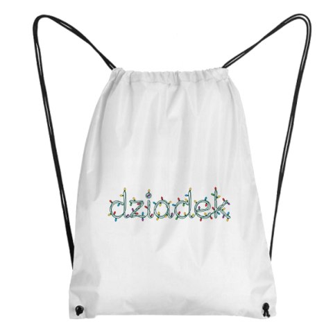 Worek ze świątecznym napisem dla dziadka