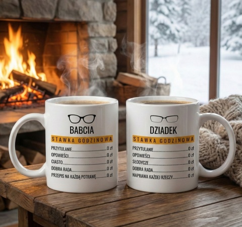 Kubki cennik babci i dziadka