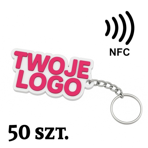 Brelok NFC z logo