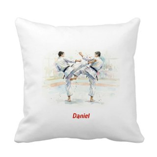 Poduszka Karate z dowolnym imieniem