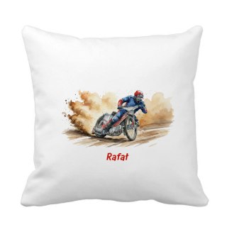 Poduszka Motocross z dowolnym imieniem
