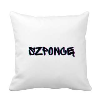 Poduszka Szponcę - młodzieżowe słowo roku