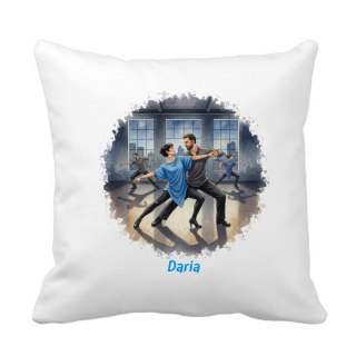 Poduszka Taniec z dowolnym imieniem