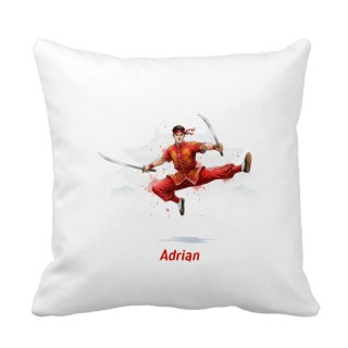 Poduszka Wushu z dowolnym imieniem