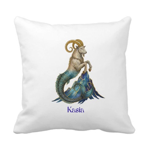 Poduszka Znak zodiaku koziorożec z dowolnym imieniem