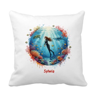 Poduszka freediving - nurkowanie na bezdechu z dowolnym imieniem