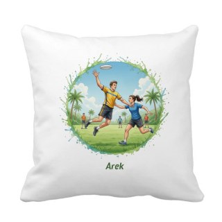 Poduszka frisbee z dowolnym imieniem