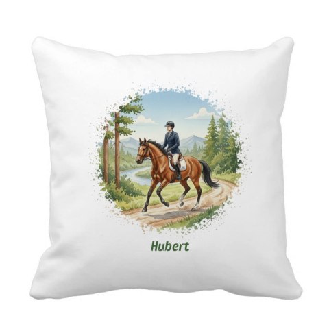 Poduszka jeździec z dowolnym imieniem