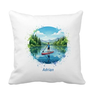 Poduszka pływanie na desce SUP z dowolnym imieniem