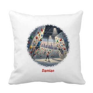 Poduszka ścianka wspinaczkowa z dowolnym imieniem