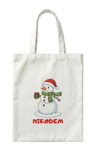 Torba Bałwanek z dowolnym imieniem