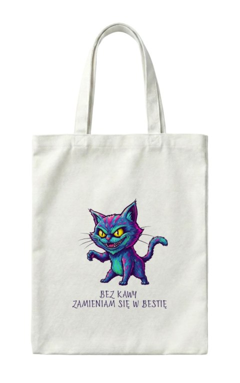 Torba Bez kawy zamieniam się w bestię