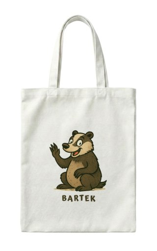 Torba Borsuk z dowolnym imieniem