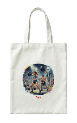 Torba CrossFit z dowolnym imieniem