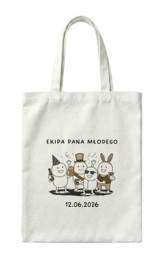 Torba Ekipa Pana Młodego z dowolną datą