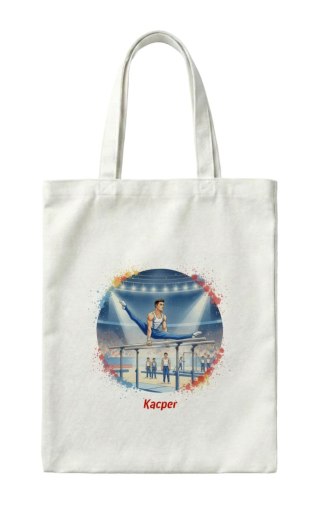 Torba Gimnastyka sportowa mężczyzna z dowolnym imieniem