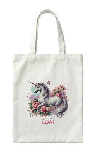 Torba Jednorożec w różach