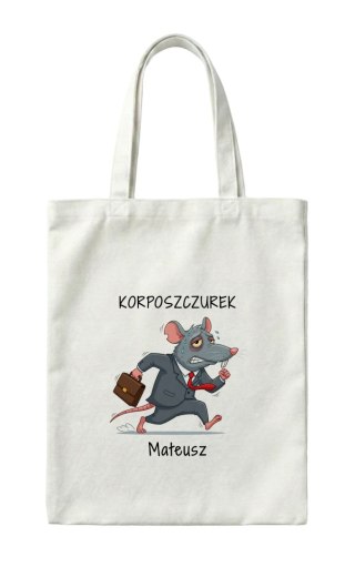Torba Korposzczurek z dowolnym imieniem