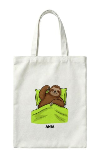 Torba Leniwiec z dowolnym imieniem