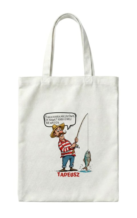 Torba Miejscówka na ryby z dowolnym imieniem