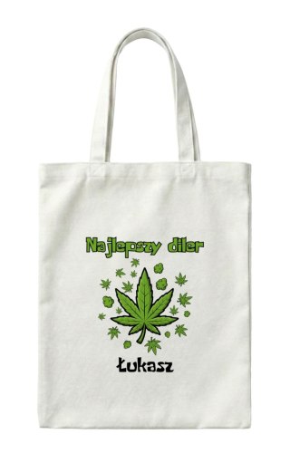 Torba Najlepszy diler z dowolnym imieniem